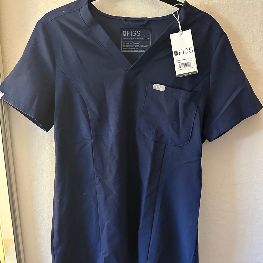 Figs Catarina Slim Scrub Top